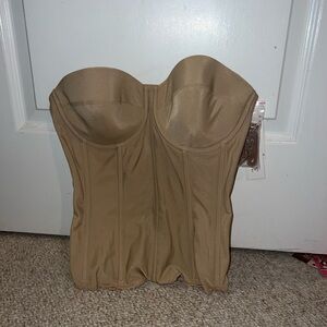 Dominique Nude Corset Top